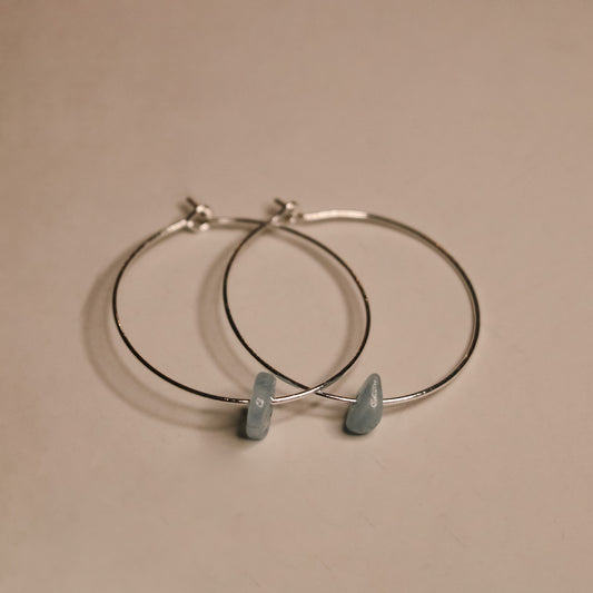 hoop aquamarine